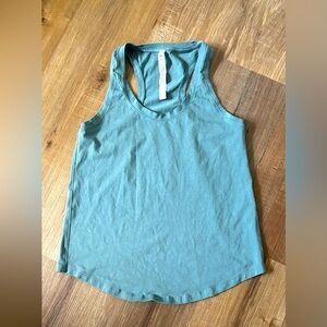Lululemon Athletica Green Tank Top